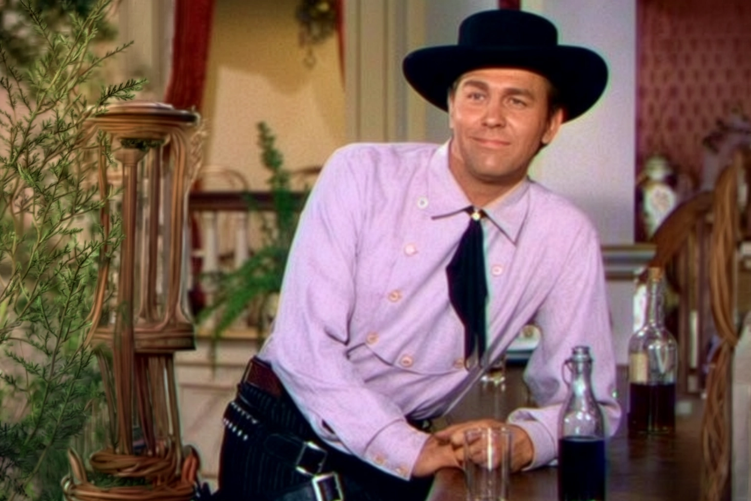 Howard Keel as Clayton Farlow