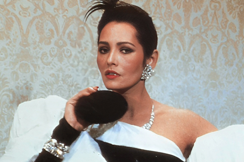 Angelica Nero (Barbara Carrera) joins Dallas in the 1985–86 season