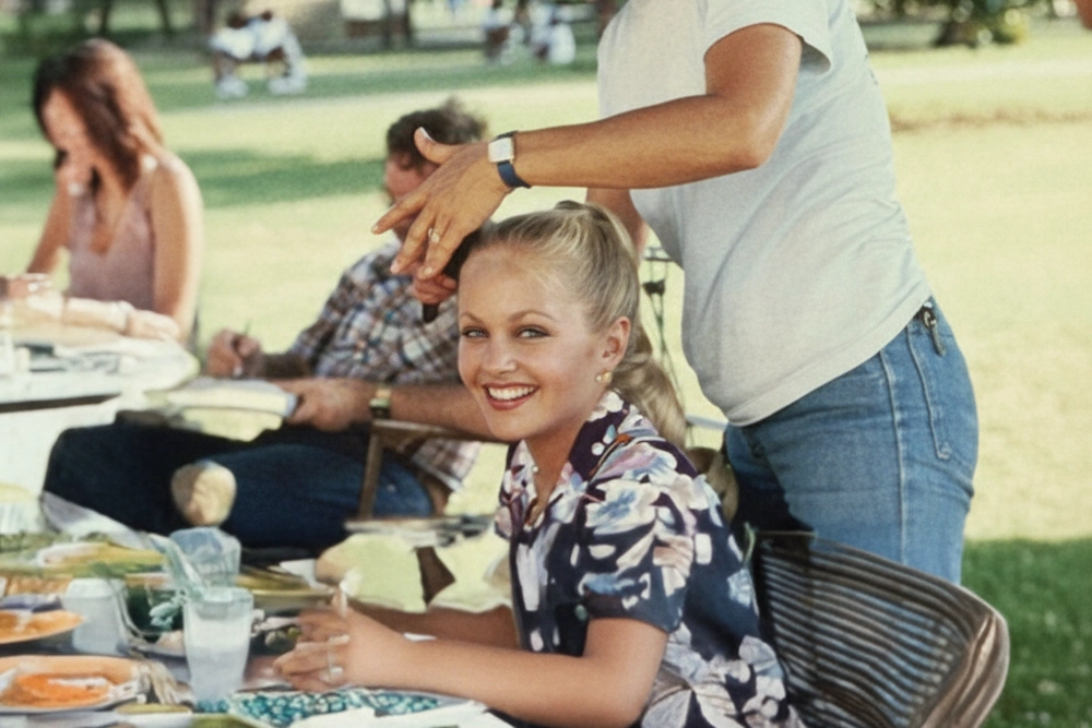 Dallas hair and makeup behind the scenes